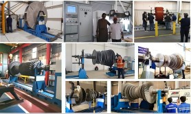 Dynamic Balancing Machine for Big Steam Turbine Rotor BALANCING OF LARGE TURBINE ROTORS